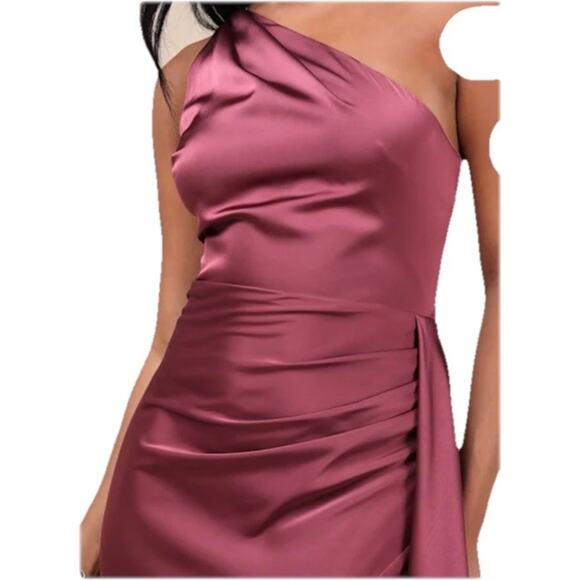 Lulus Signature Elegance Mauve Purple Gown Size XS MSRP$99 - Picture 3 of 8